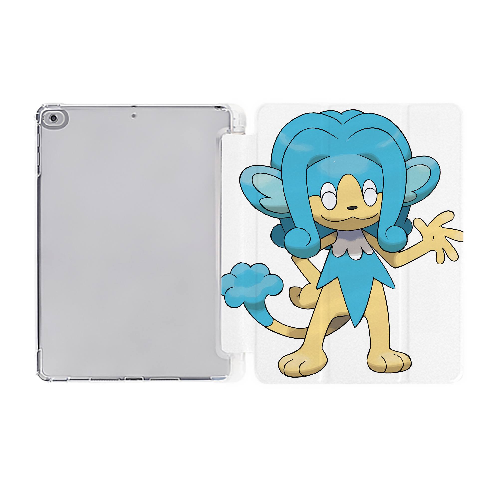 （画像用） ポケットモンスター Pokémon IPad ケース ペン収納付き 三つ折りスタンド PUレザー×シリコン 対応機種9.5/10.5/10.9インチ